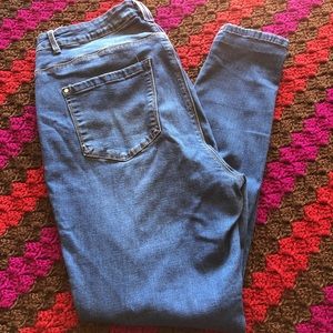 Curve Appeal high waisted skinny jeans